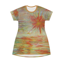 Load image into Gallery viewer, All Over Print T-Shirt Dress
