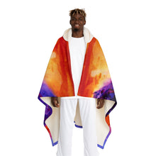 Load image into Gallery viewer, Hooded Sherpa Fleece Blanket