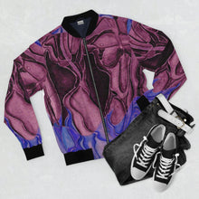 Load image into Gallery viewer, Men&#39;s Bomber Jacket (AOP)