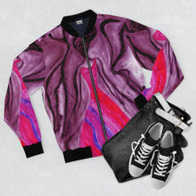 Load image into Gallery viewer, Men&#39;s Bomber Jacket (AOP)