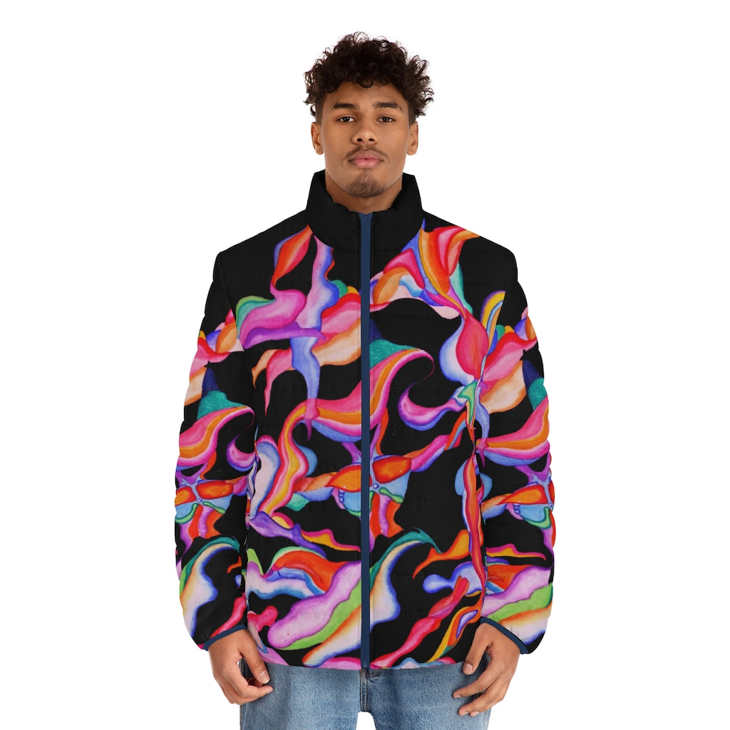 Men's Puffer Jacket (AOP)