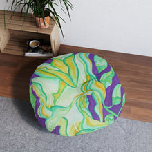 Load image into Gallery viewer, Tufted Floor Pillow, Round