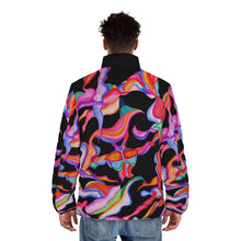 Load image into Gallery viewer, Men&#39;s Puffer Jacket (AOP)