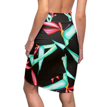 Load image into Gallery viewer, Birds of Paradise Pencil Skirt
