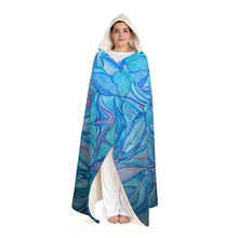 Load image into Gallery viewer, Hooded Sherpa Fleece Blanket