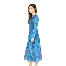 Load image into Gallery viewer, Women's Long Sleeve Dance Dress
