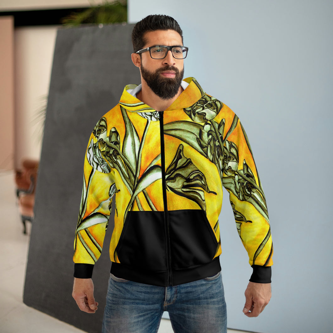 AOP Unisex Zip Hoodie