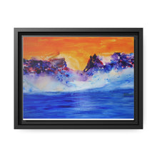 Load image into Gallery viewer, Matte Canvas, Black Frame