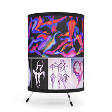 Load image into Gallery viewer, Tripod Lamp with High-Res Printed Shade, US/CA plug