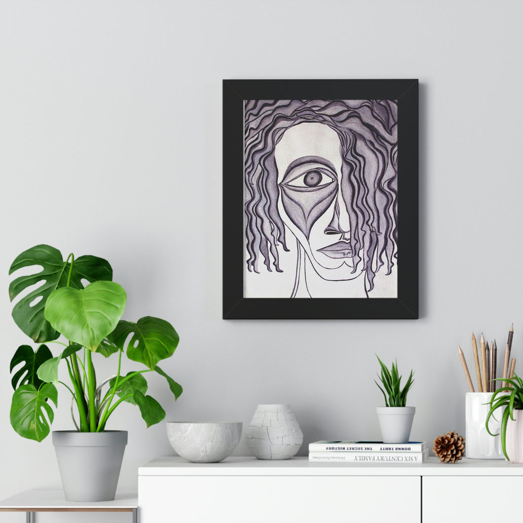 Framed Vertical Poster