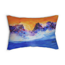 Load image into Gallery viewer, Spun Polyester Lumbar Pillow