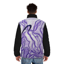 Load image into Gallery viewer, Men&#39;s Puffer Jacket (AOP)