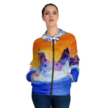 Load image into Gallery viewer, Women’s Full-Zip Hoodie (AOP)