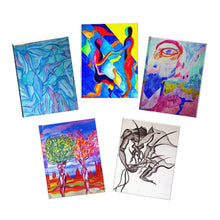 Load image into Gallery viewer, Multi-Design Greeting Cards (5-Pack)