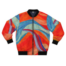 Load image into Gallery viewer, Men&#39;s Bomber Jacket (AOP)