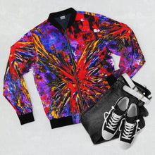Load image into Gallery viewer, Men&#39;s Bomber Jacket (AOP)