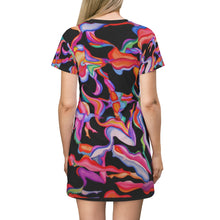 Load image into Gallery viewer, All Over Print T-Shirt Dress