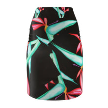 Load image into Gallery viewer, Birds of Paradise Pencil Skirt