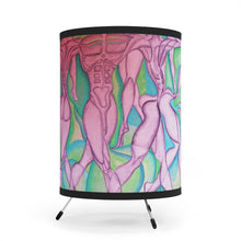 Load image into Gallery viewer, Tripod Lamp with High-Res Printed Shade, US\CA plug