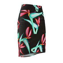 Load image into Gallery viewer, Birds of Paradise Pencil Skirt