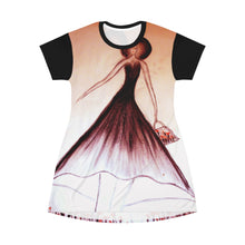 Load image into Gallery viewer, All Over Print T-Shirt Dress