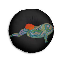 Load image into Gallery viewer, Tufted Floor Pillow, Round