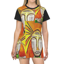 Load image into Gallery viewer, All Over Print T-Shirt Dress