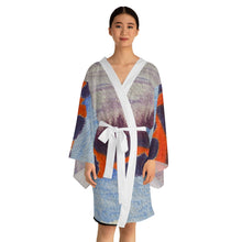 Load image into Gallery viewer, Long Sleeve Kimono Robe