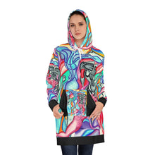 Load image into Gallery viewer, Women's Hoodie Dress (AOP)
