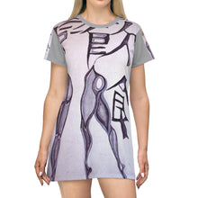 Load image into Gallery viewer, All Over Print T-Shirt Dress