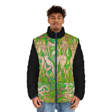 Load image into Gallery viewer, Men&#39;s Puffer Jacket (AOP)