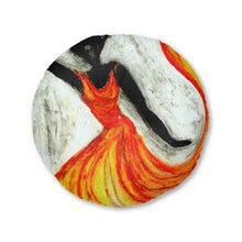 Load image into Gallery viewer, Tufted Floor Pillow, Round