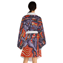 Load image into Gallery viewer, Long Sleeve Kimono Robe