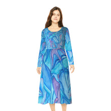 Load image into Gallery viewer, Women's Long Sleeve Dance Dress