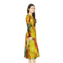 Load image into Gallery viewer, Women's Long Sleeve Dance Dress