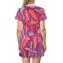 Load image into Gallery viewer, All Over Print T-Shirt Dress