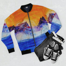 Load image into Gallery viewer, Men&#39;s Bomber Jacket (AOP)