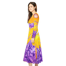 Load image into Gallery viewer, Women's Long Sleeve Dance Dress (AOP)
