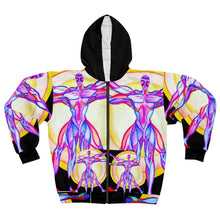 Load image into Gallery viewer, AOP Unisex Zip Hoodie
