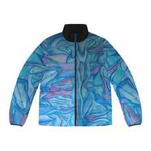 Load image into Gallery viewer, Men&#39;s Puffer Jacket (AOP)