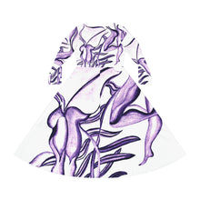 Load image into Gallery viewer, Women's Long Sleeve Dance Dress (AOP)