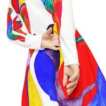 Load image into Gallery viewer, Women's Long Sleeve Dance Dress (AOP)