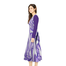 Load image into Gallery viewer, Women's Long Sleeve Dance Dress