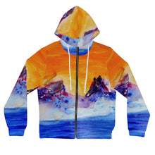 Load image into Gallery viewer, Women’s Full-Zip Hoodie (AOP)