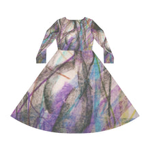 Load image into Gallery viewer, Women's Long Sleeve Dance Dress (AOP)