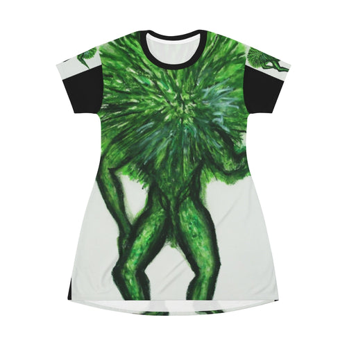 All Over Print T-Shirt Dress