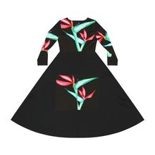 Load image into Gallery viewer, Women's Long Sleeve Dance Dress (AOP)