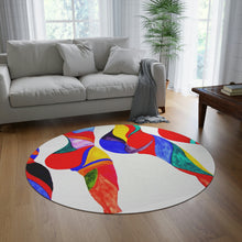 Load image into Gallery viewer, Round Rug