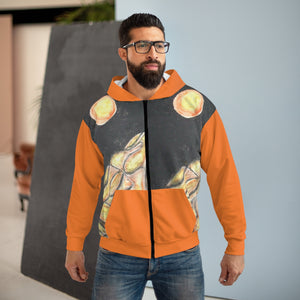 AOP Unisex Zip Hoodie