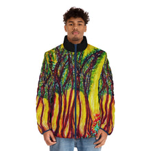 Load image into Gallery viewer, Men&#39;s Puffer Jacket (AOP)